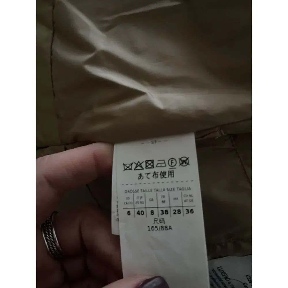 WEEKEND MAX MARA
Sacco Tan Quilted Jacket size 6 - Picture 8 of 8